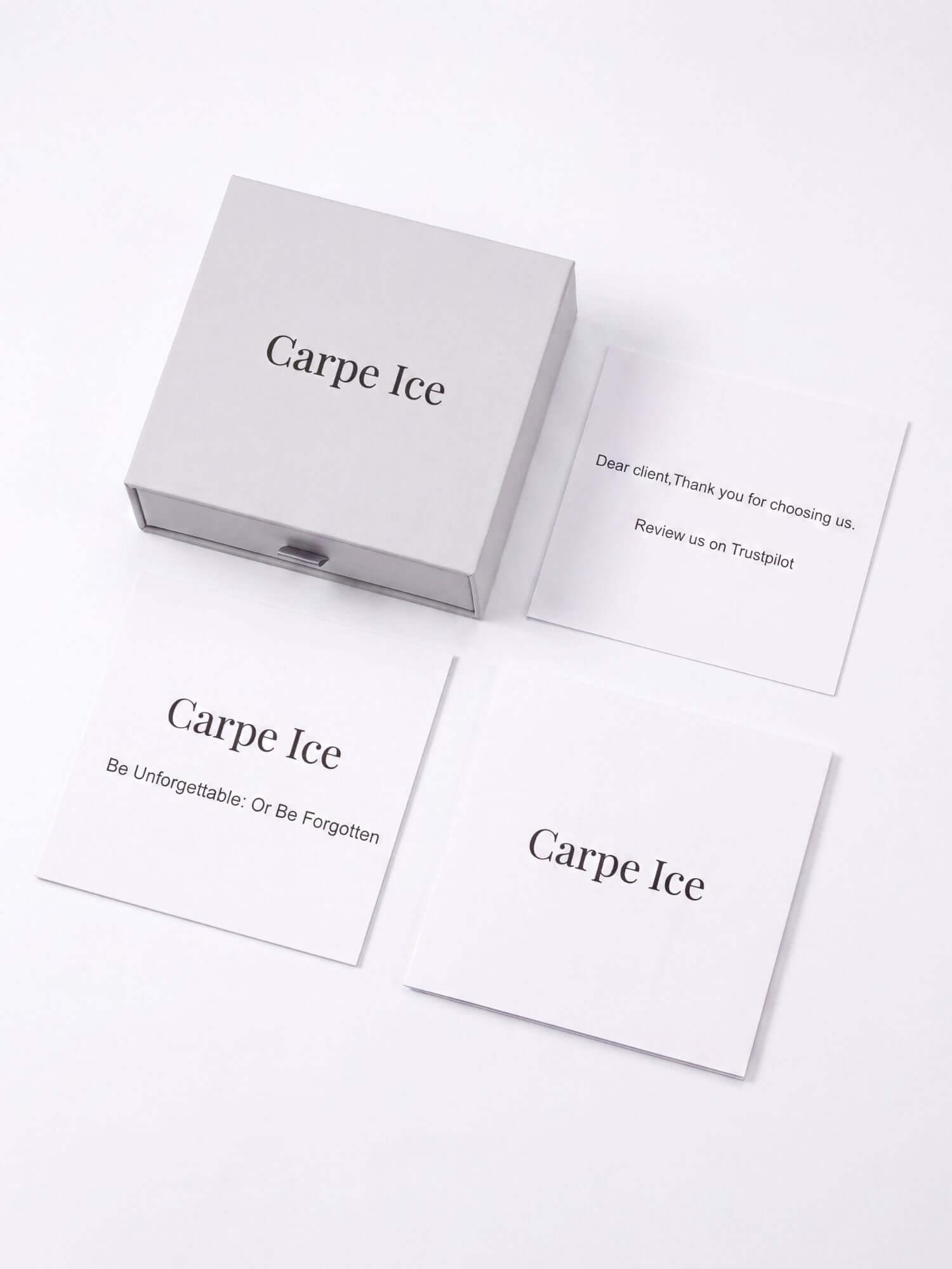 Verpakking sieraden Carpe Ice