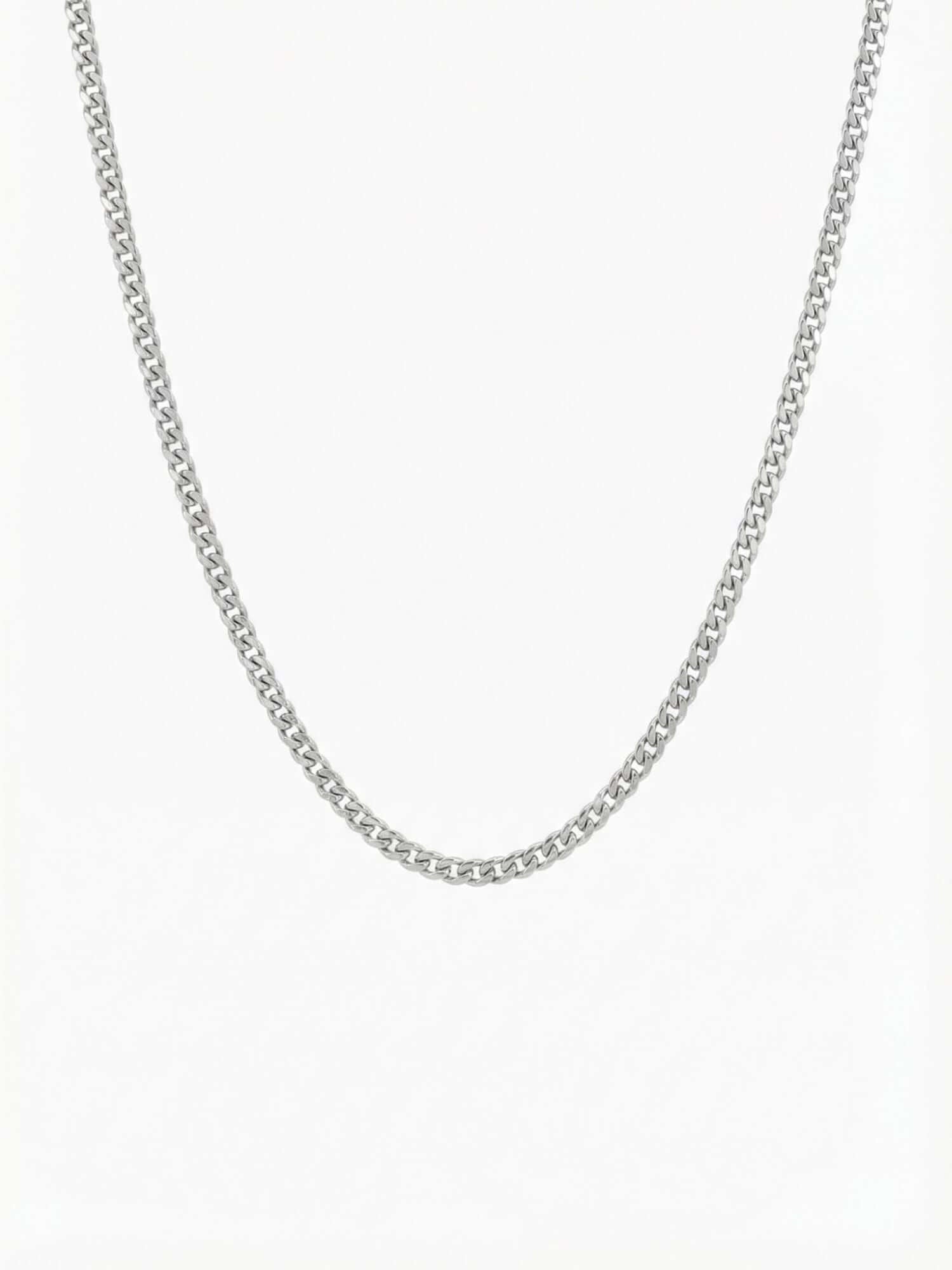 Cuban Ketting 925 Sterling Zilver 2MM met strak ontwerp en tijdloze uitstraling