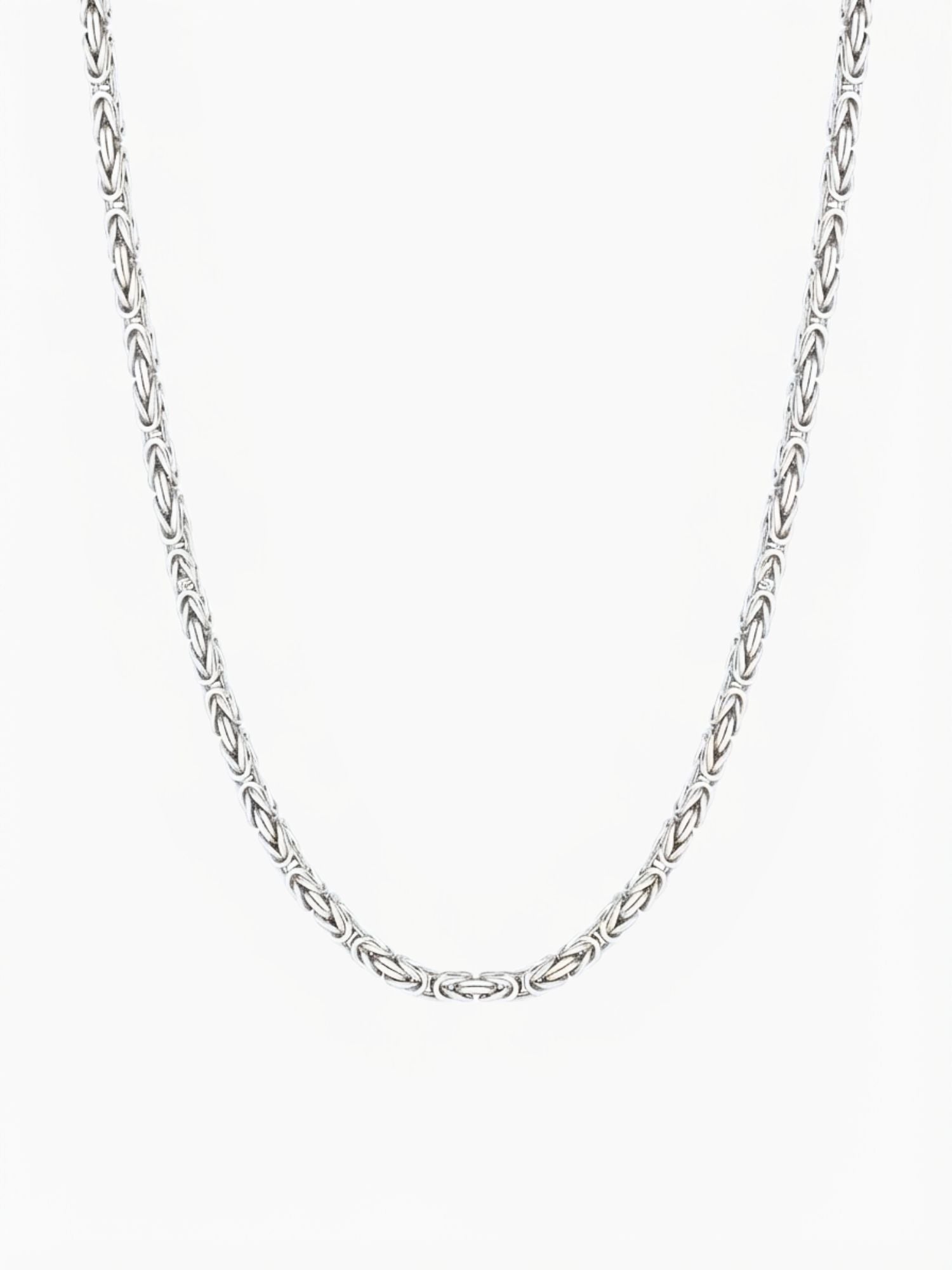 Konings ketting 2.5mm 925 sterling zilver product foto