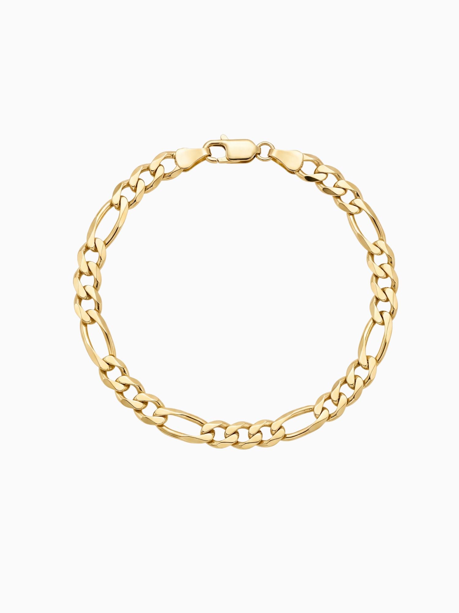 Figaro-Armband Gold Edelstahl (3 mm & 5 mm)