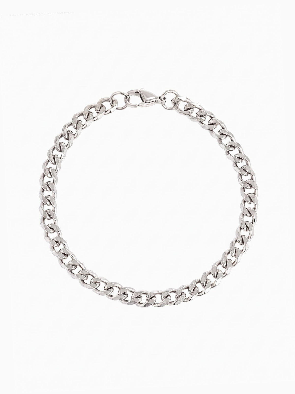 Cuban Armband 925 Sterling Zilver (4mm)