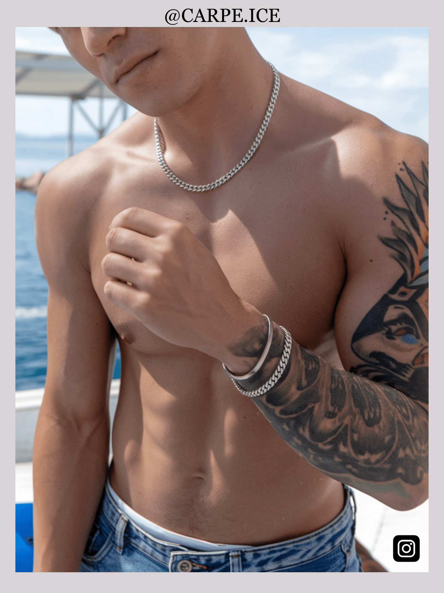 Zilveren Luxe Cuban Armband - Carpeice