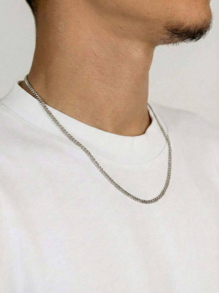 Zilveren cuban ketting van 925 sterling zilver