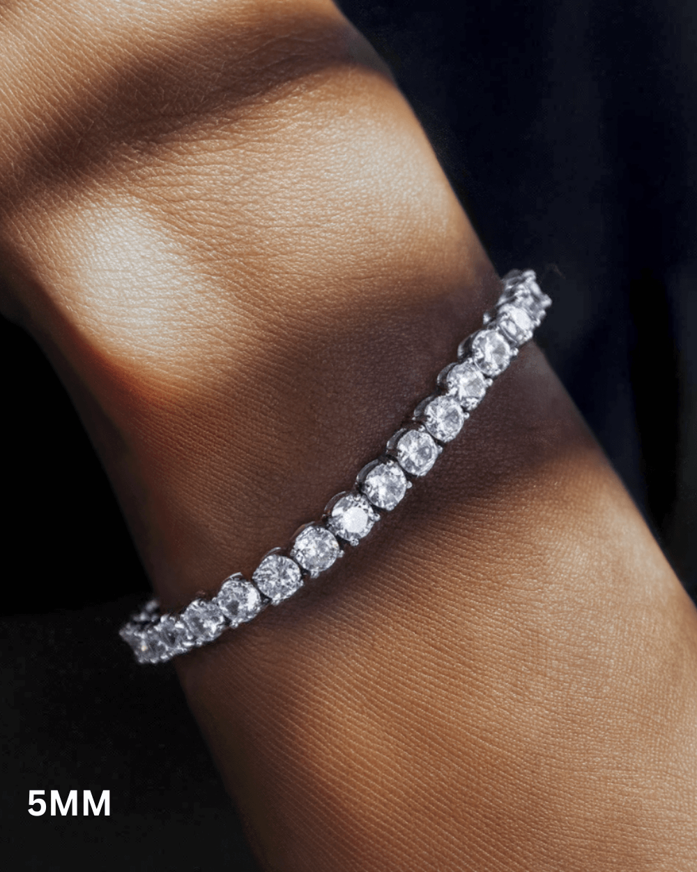 Zilveren Luxe Tennis Armband 3MM en 5MM - Carpeice