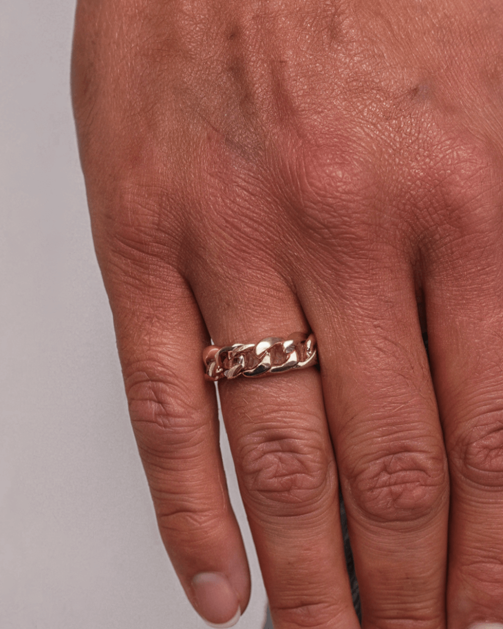 Gouden Luxe Cuban RING 7MM - Carpeice