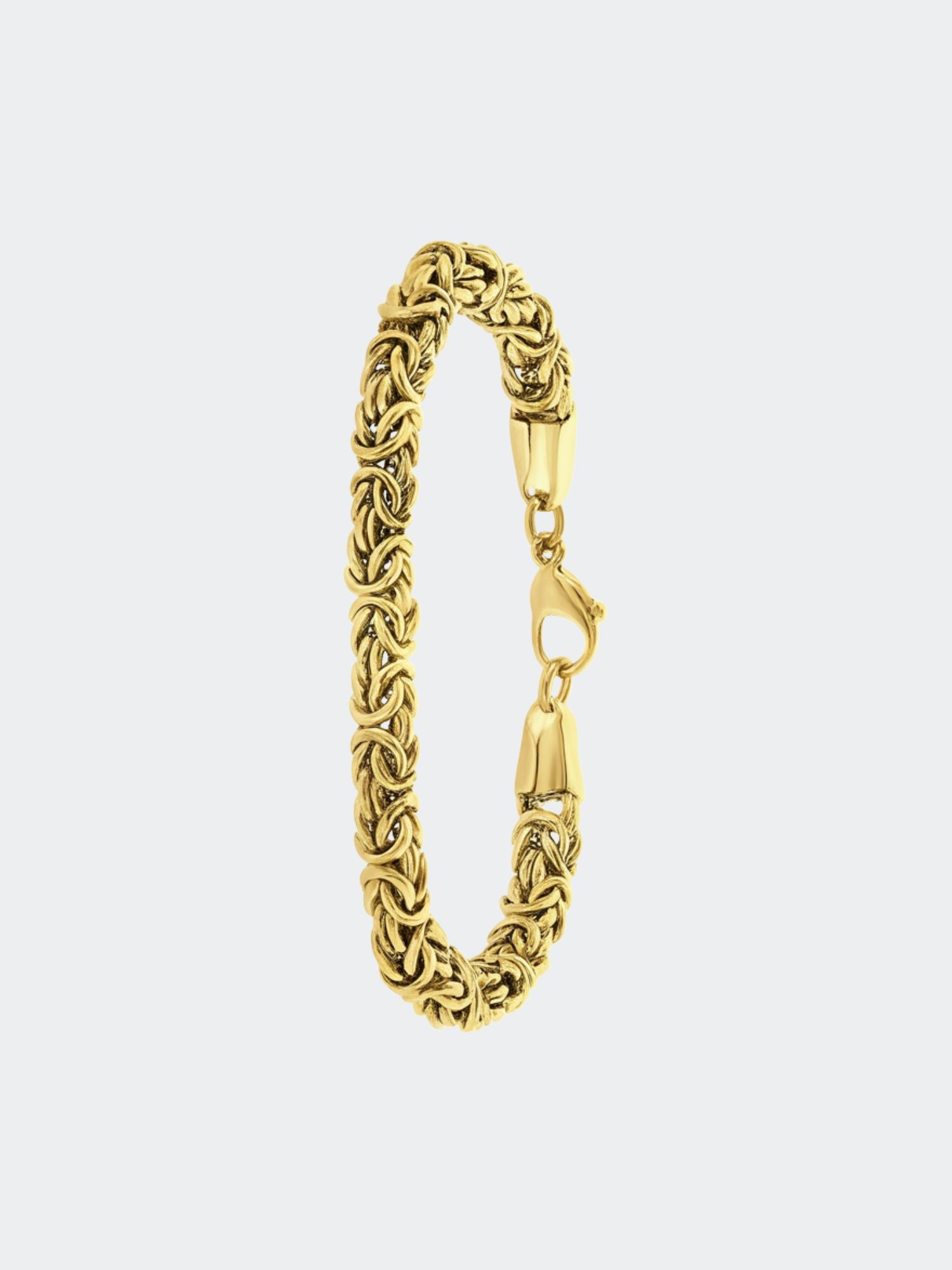 Gouden Byzantijnse Konings Armband 6MM