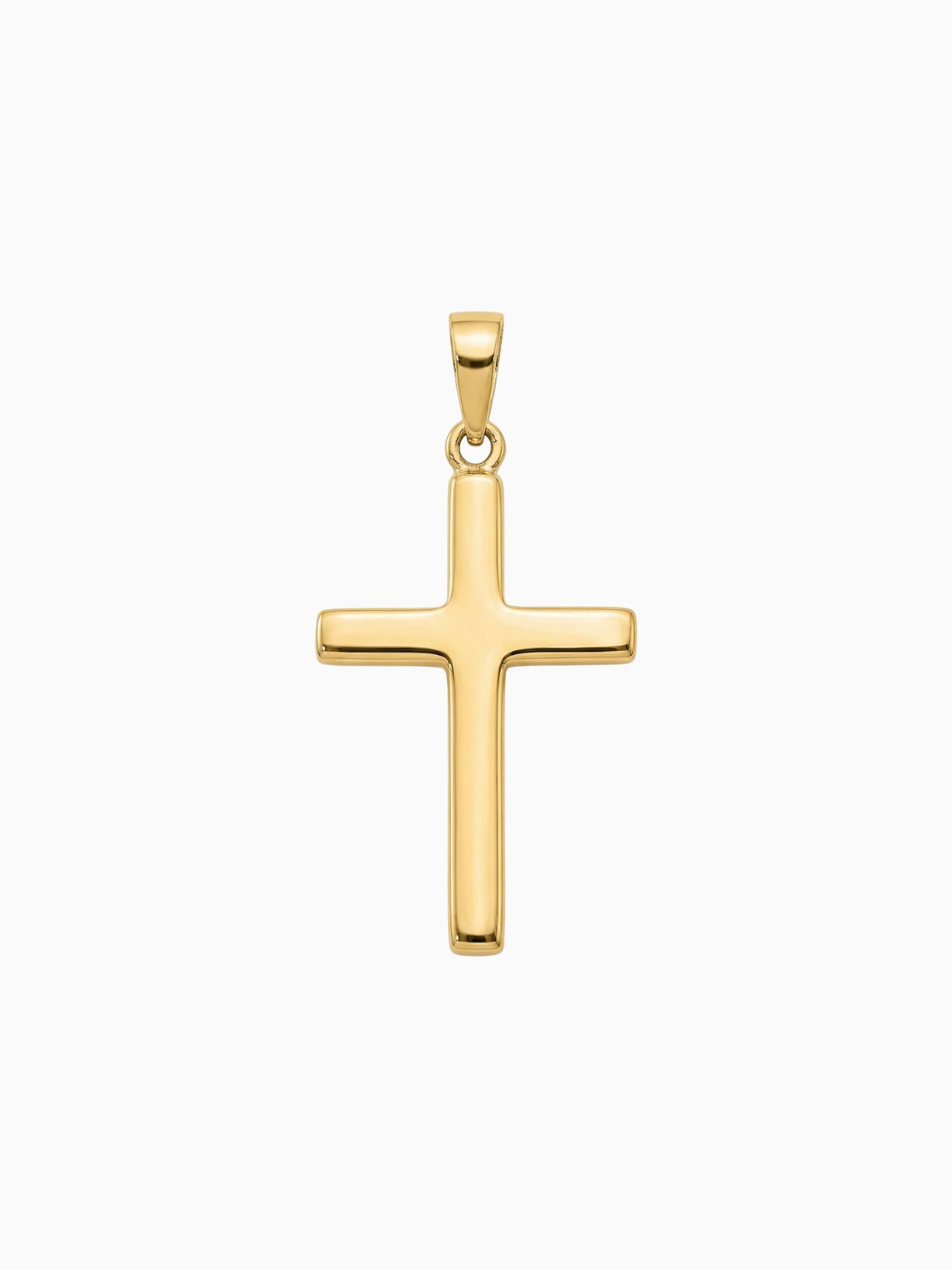 Gouden Luxe kruis hanger, elegant ontwerp, gemaakt van hoogwaardig goud, perfect voor dagelijks gebruik.