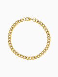 Cuban Armband 18K Goud Verguld (5mm) 925 sterling zilver Cuban schakel armband met duurzame goudlaag en sluiting