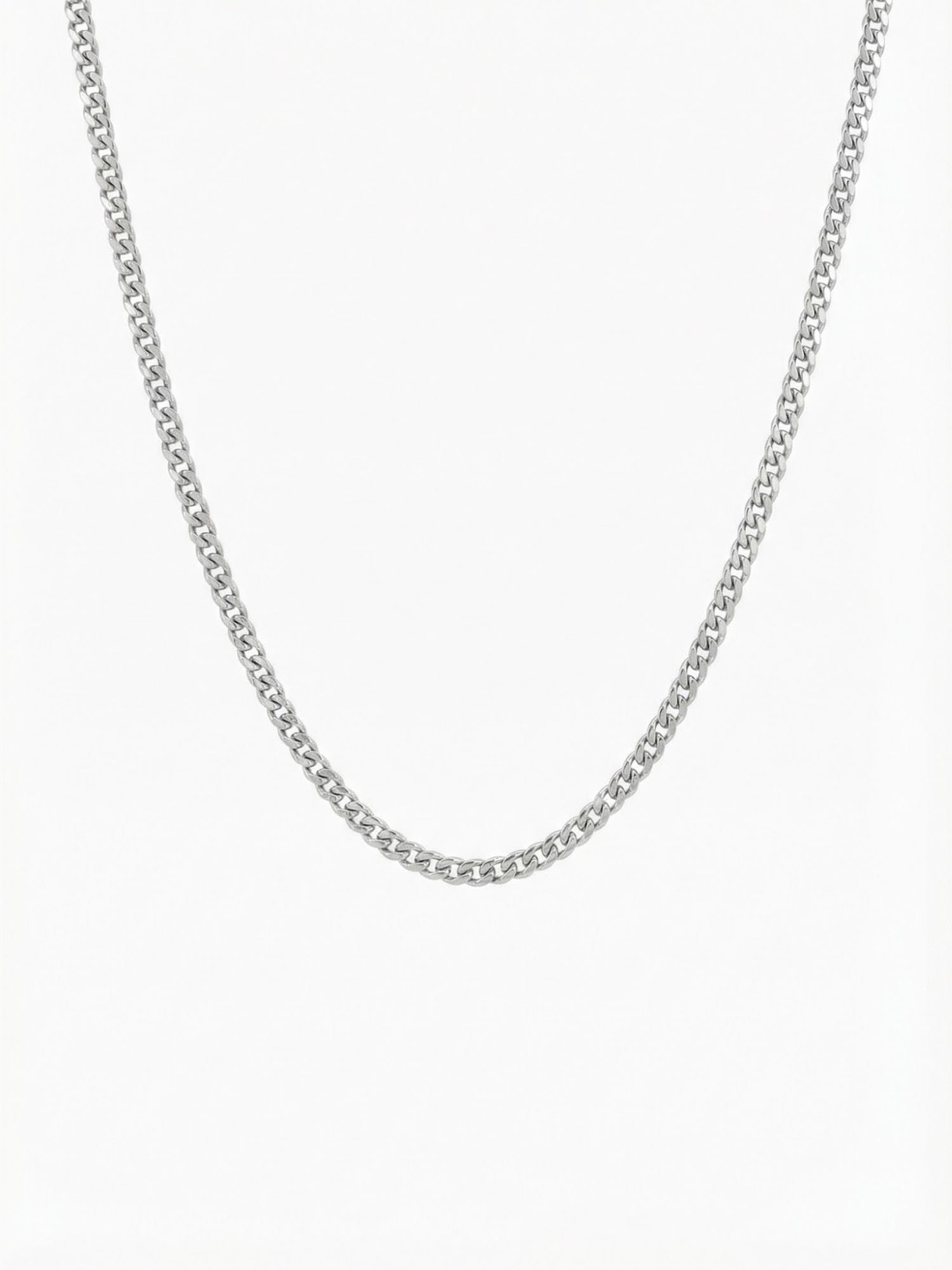 Cuban Ketting 925 Sterling Zilver 2MM met strak ontwerp en tijdloze uitstraling