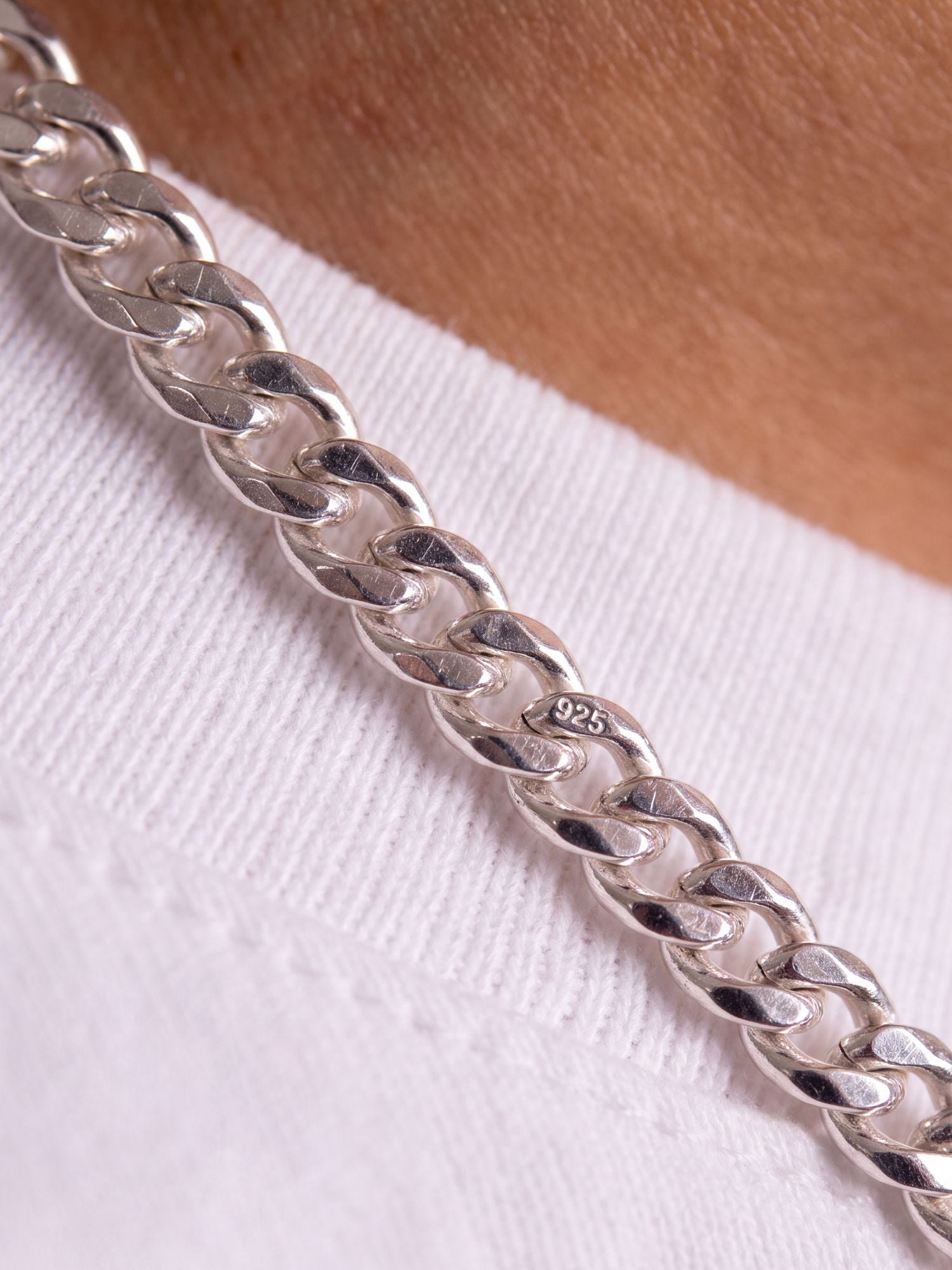 Cuban Ketting 925 Sterling Zilver 2MM van dichtbij