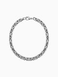 Koningsarmband Zilver RVS (5mm)