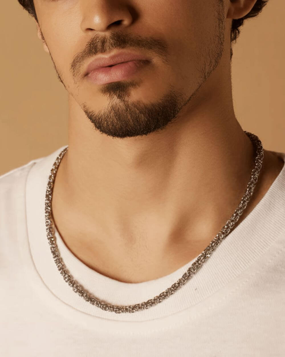 Zilveren Luxe Konings Schakel Ketting 5MM