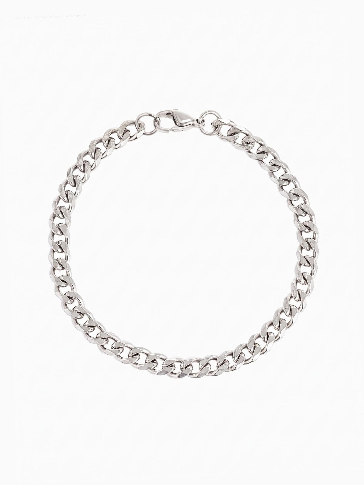 Cuban Armband 925 Sterling Zilver (4mm)