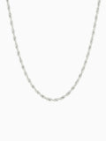 Rope Ketting 925 Sterling Zilver 3MM met luxe glans en tijdloos design, gemaakt van 925 sterling zilver.