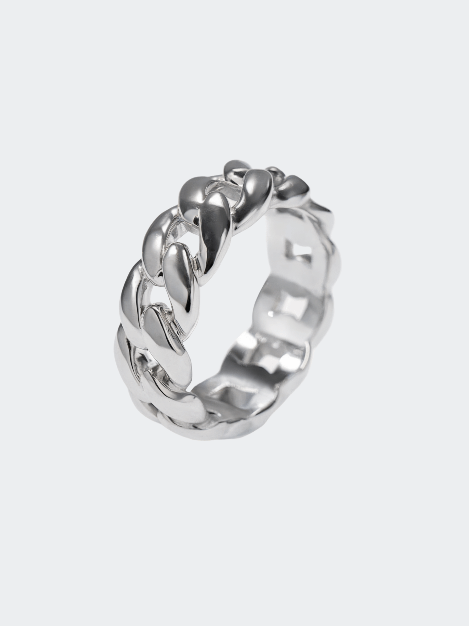 Zilveren Luxe Cuban RING 7MM - Carpeice