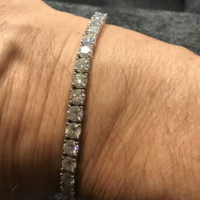 Luxe tennis amrband 5mm