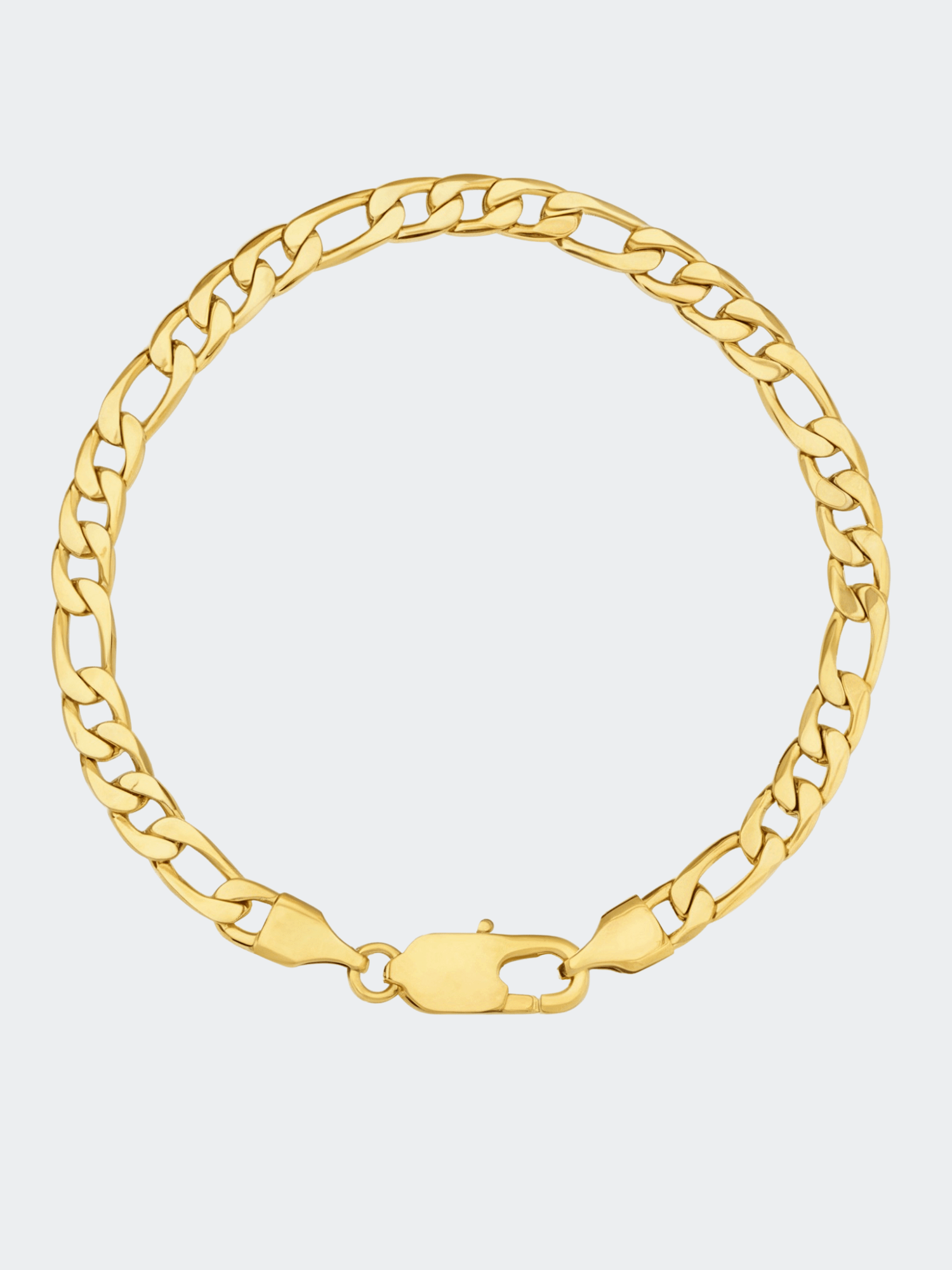 Gouden Luxe Figaro Armband - Carpeice