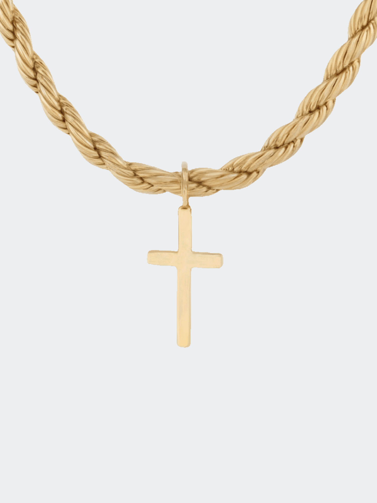 Gouden Luxe Kruis Hanger - Carpeice