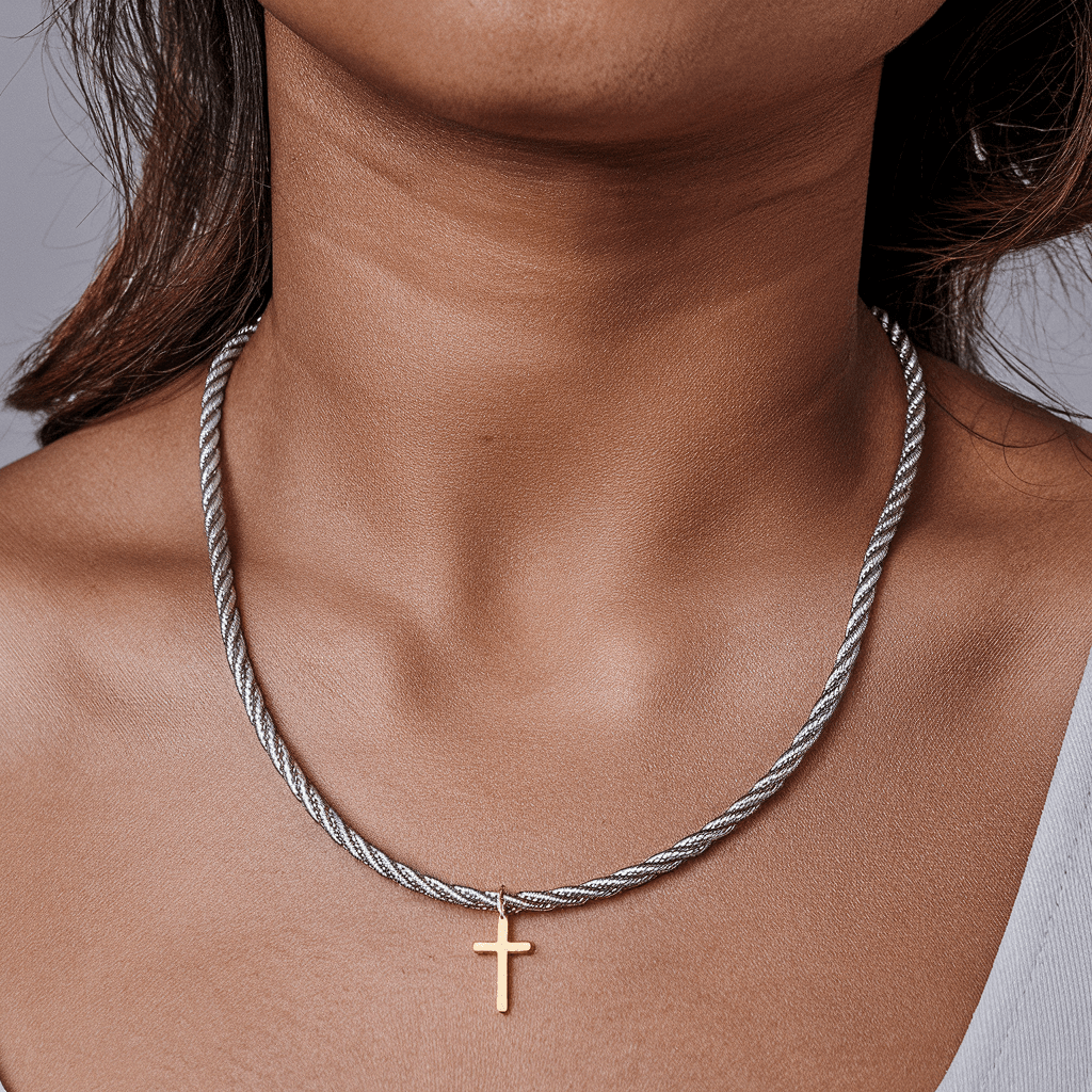 Gouden Luxe Kruis Hanger - Carpeice