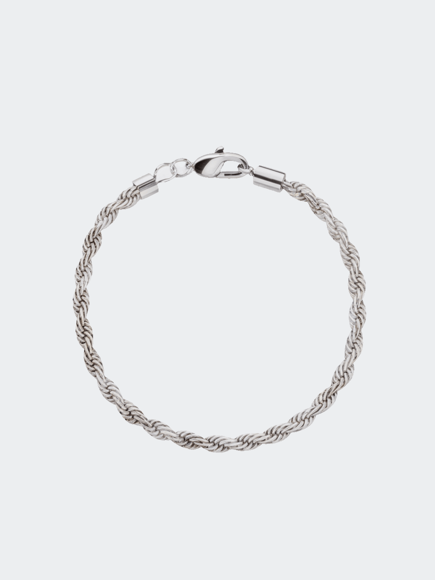 Zilveren Luxe Rope Armband - Carpeice