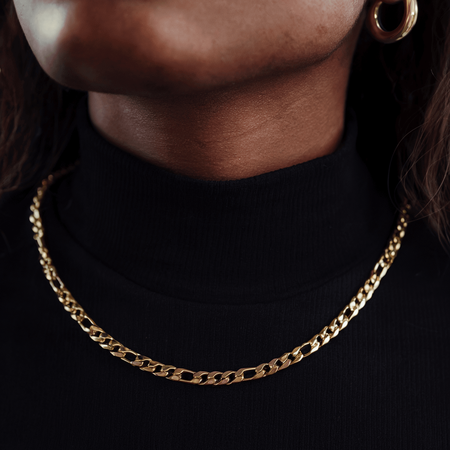Gouden Luxe Figaro Ketting - Carpeice