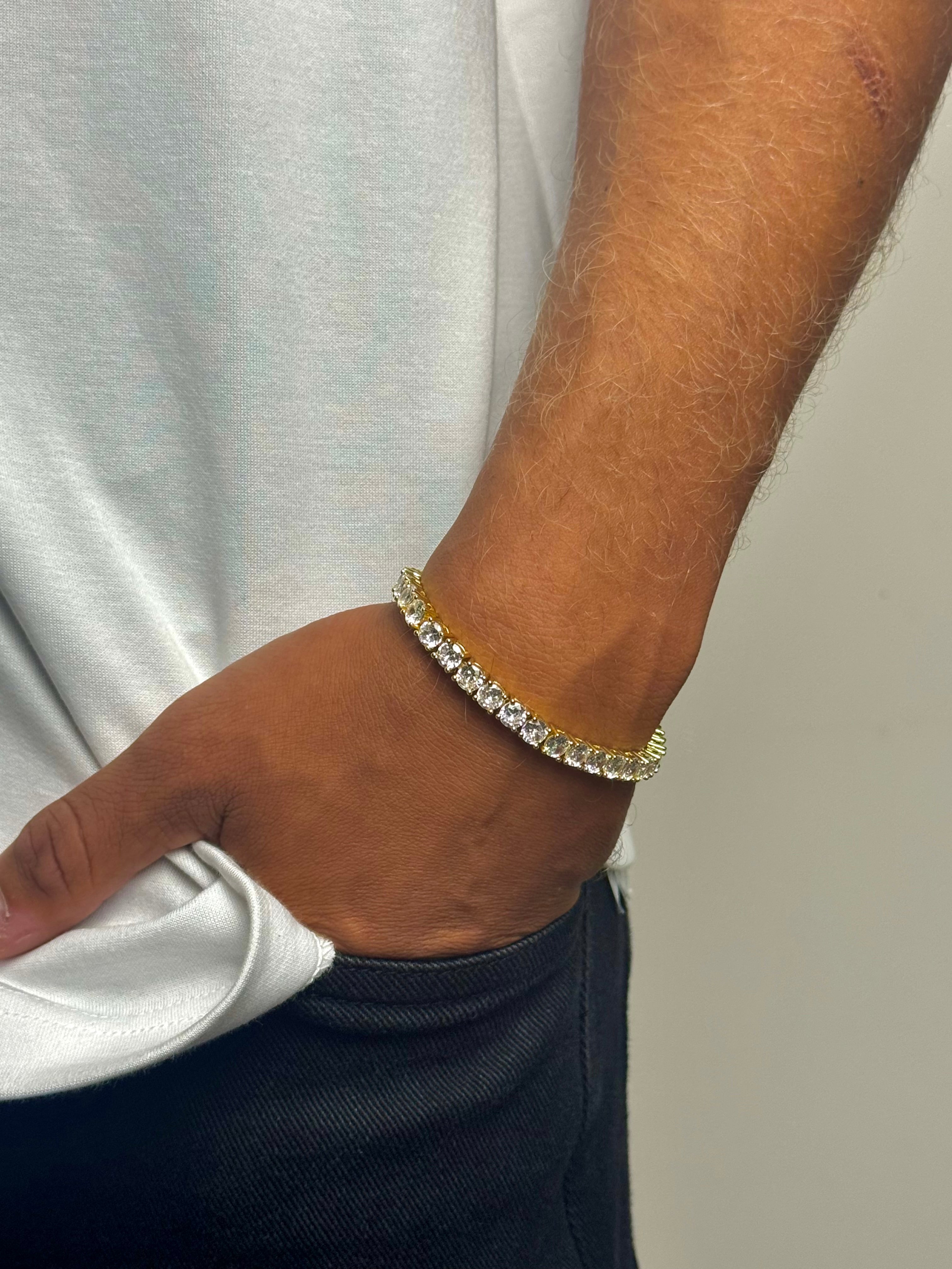 Gouden Tennis Armband 3MM en 5MM